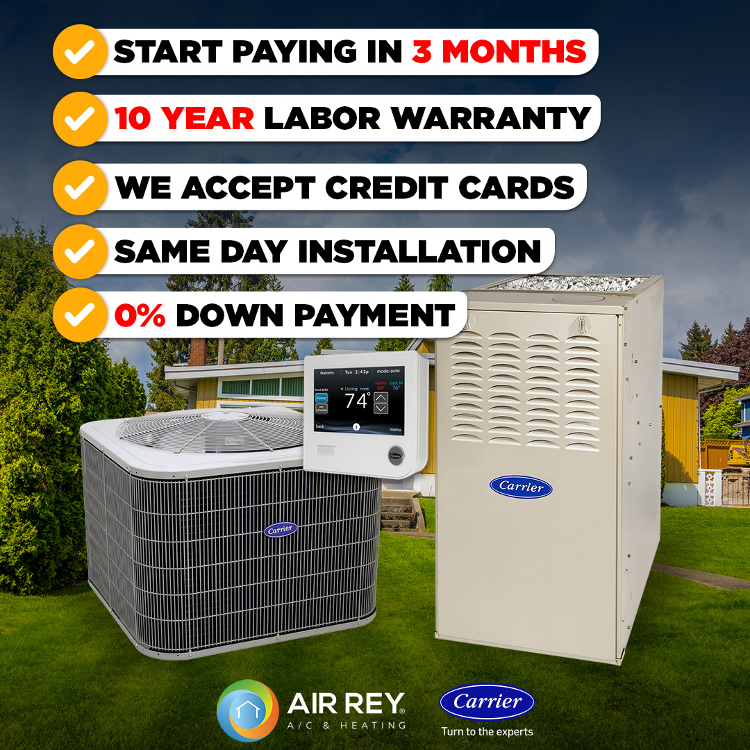 10-year labor warranty + start paying in 3 months